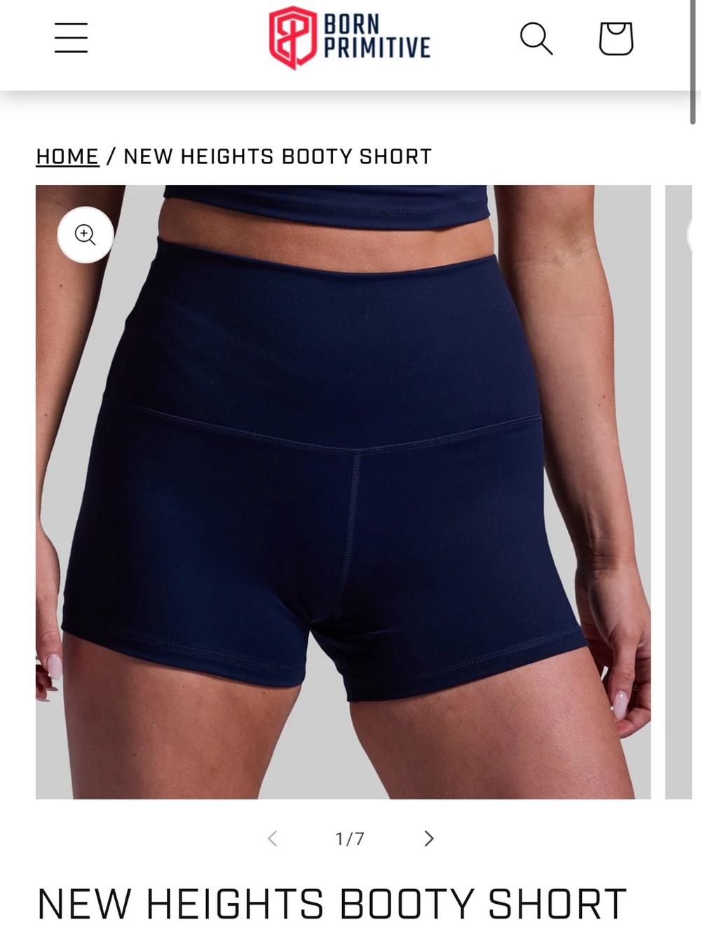 Born Primitive Mew Heights Booty Short Small
